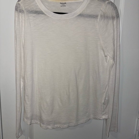 Madewell Classic White Crew Neck Tee - Picture 1 of 3